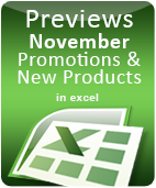 Promotions and New Product Previews